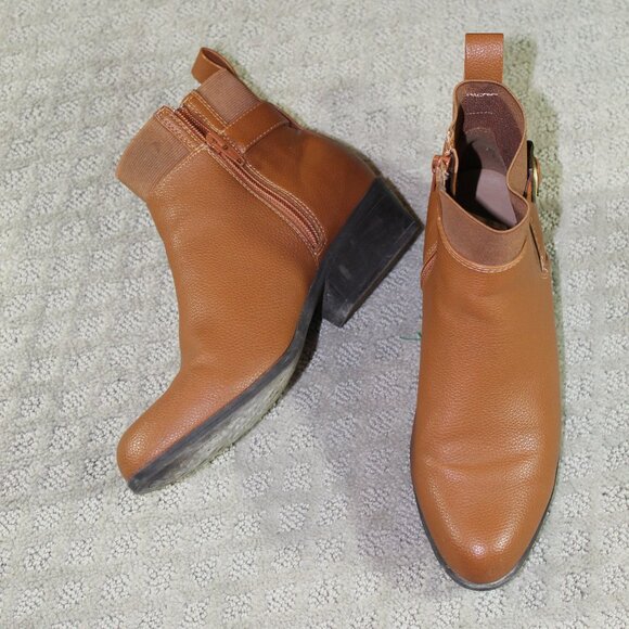 Aerosoles Women's Sz 7 Brown Ankle Boot EUC! - Picture 1 of 6